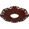 Ekena Millwork Orrington Ceiling Medallion (Canopies up to 6 1/4"), 22"OD x 6 1/4"ID x 1 3/4"P, Brushed Mahogany CM22ORBMF - alternate 3